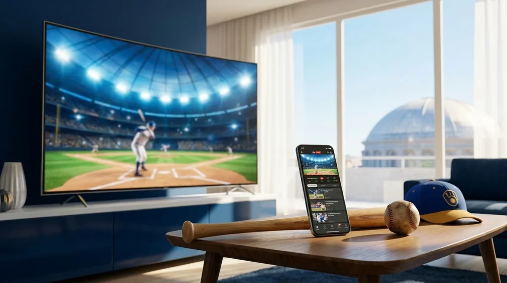 日ハムの試合中継をスマホで視聴する