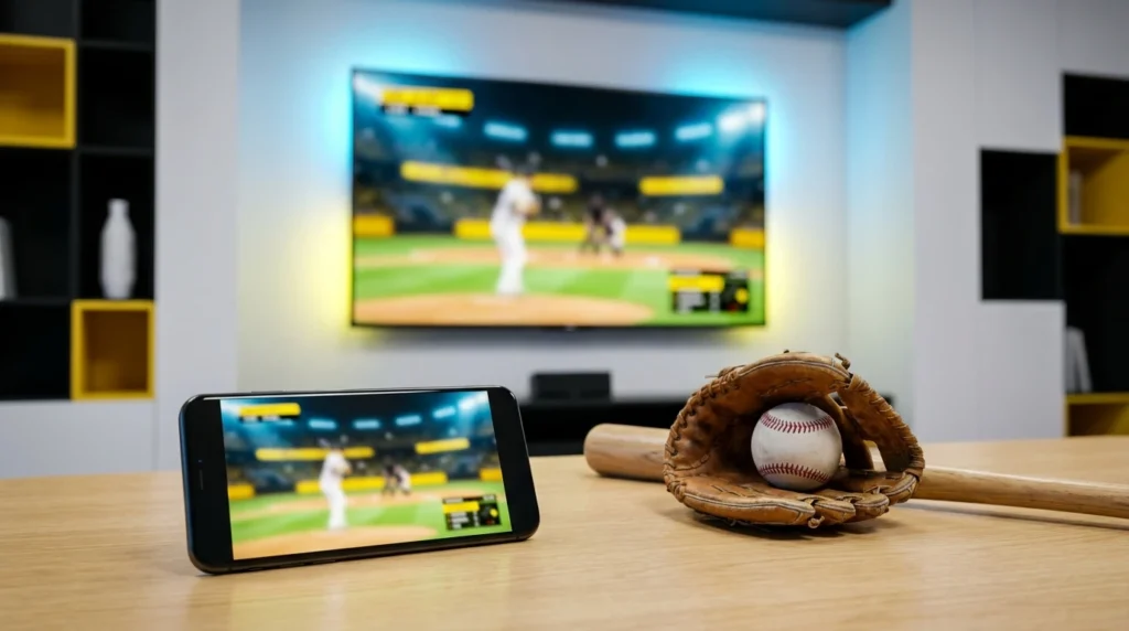 ソフトバンクホークスの試合中継をスマホで観戦